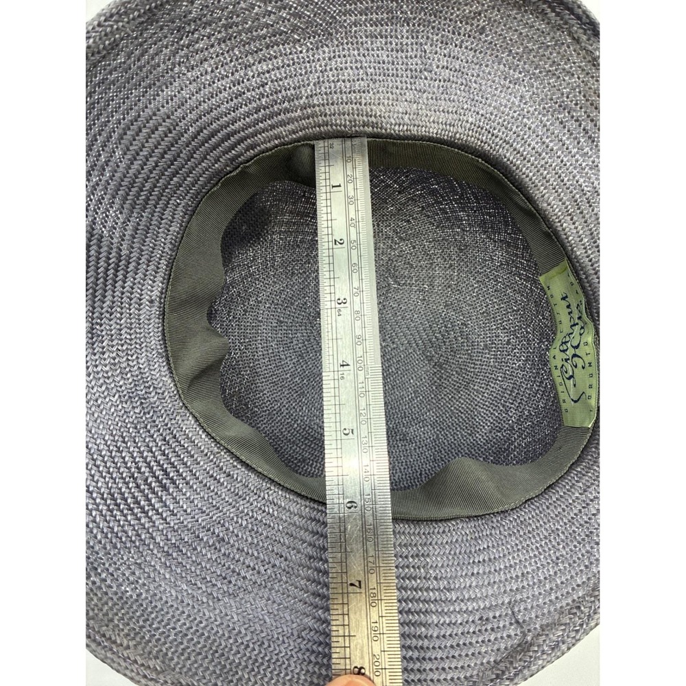 Vintage Cloche Straw Hat Lilliput Hats - Picture 5 of 5